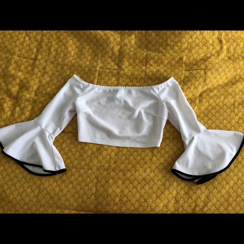 White Crop Top